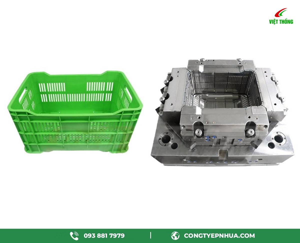 Gia công khuôn rổ nhựa