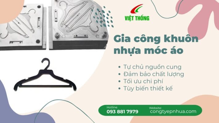 Gia công khuôn nhựa móc áo