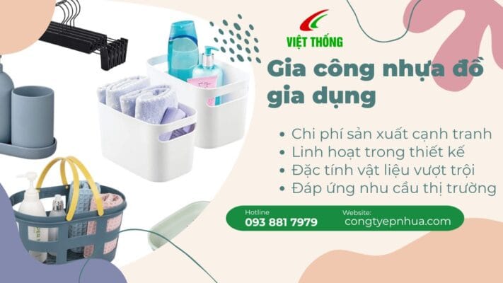 Gia công nhựa đồ gia dụng