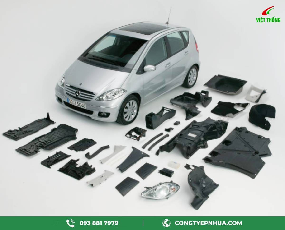 gia công ép nhựa ô tô và xe máy