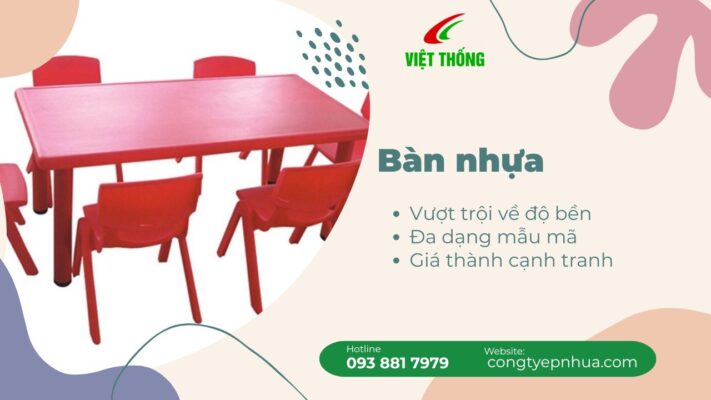Bàn nhựa
