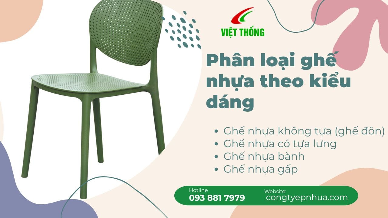 ghế nhựa