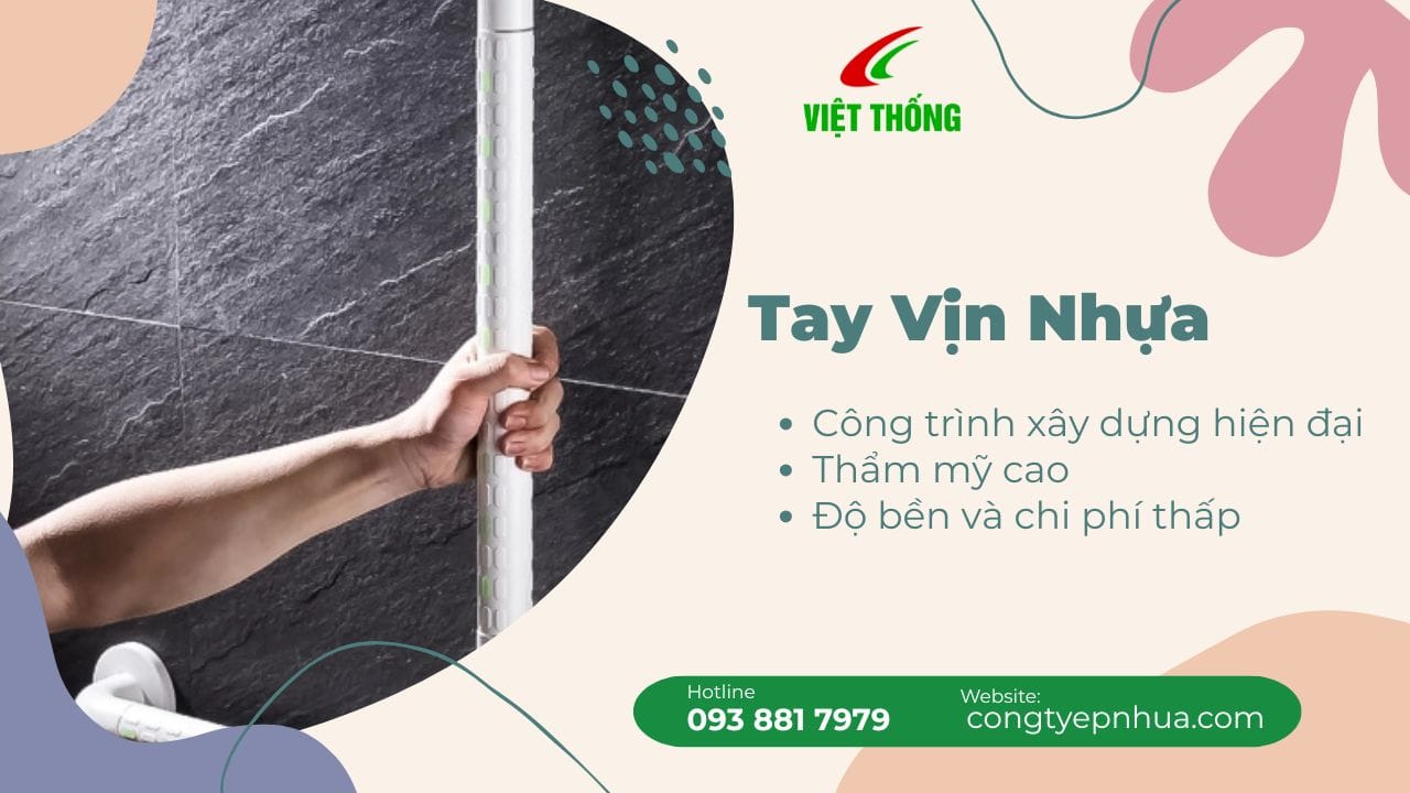 Tay vịn nhựa