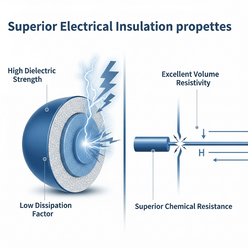 Đặc Tính Vượt Trội cách điện Của Hạt Nhựa PVC
