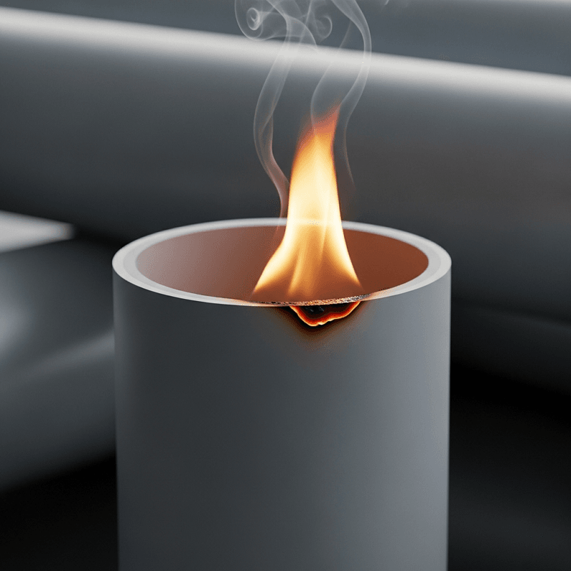 Đặc tính vượt trội của nhựa pvc là chống cháy