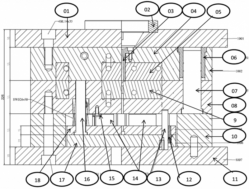 Nguyên Lý Hoạt Động Của Khuôn 2 Tấm Theo Chu Kỳ Ép