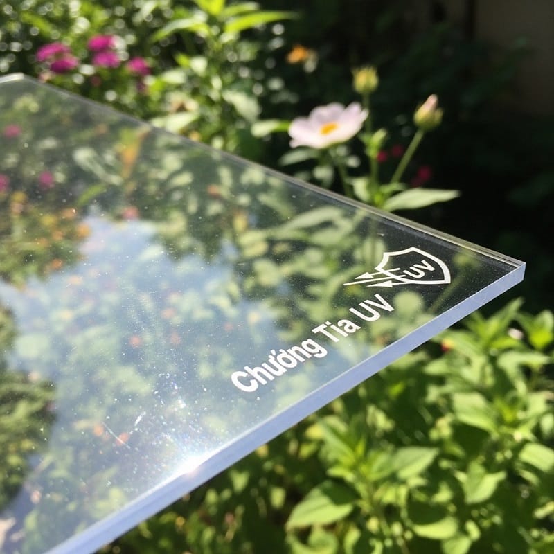 Nhựa Acrylic đặc tính vượt trội chống tia UV