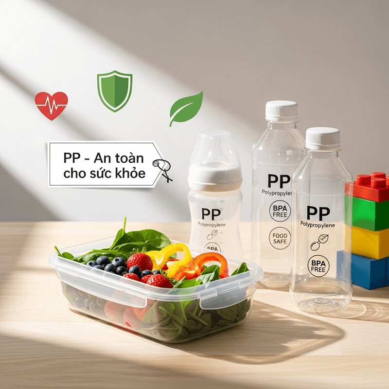 Nhựa PP An toàn cho sức khỏe