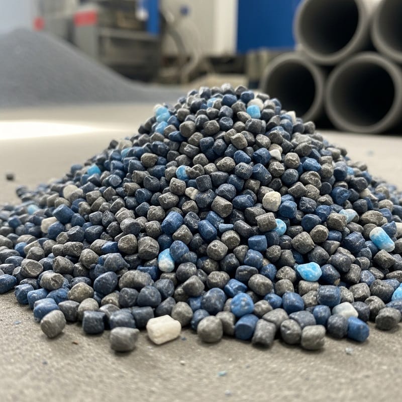 Nhựa tái sinh từ ống nước