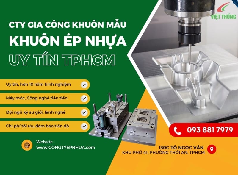 Công ty gia công khuôn mẫu uy tín TPHCM