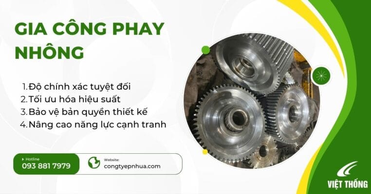 gia công phay nhông