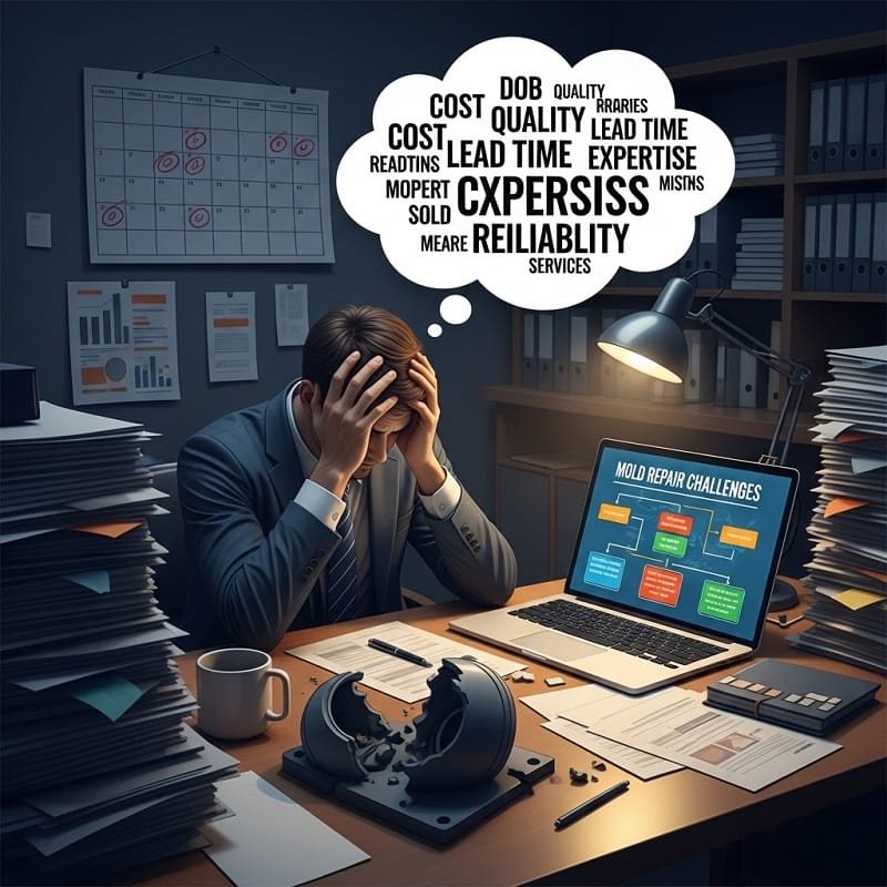 Khó Khăn Của Bạn Khi Tìm Kiếm Dịch Vụ Sửa Chữa Khuôn