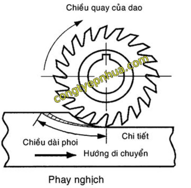 Phay nghịch