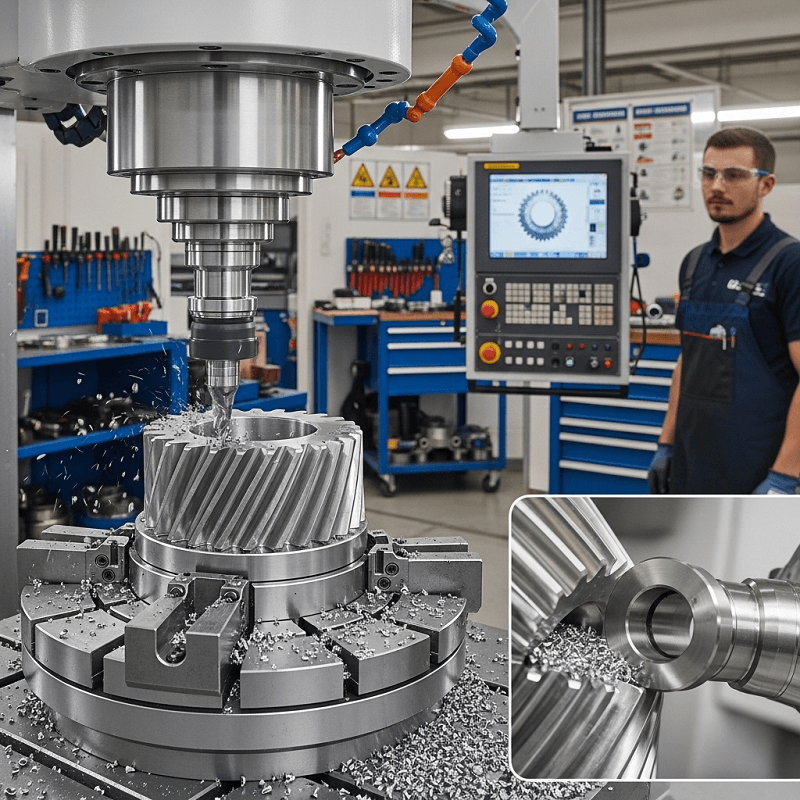 Quy Trình Gia Công Phay Nhông Chuyên Nghiệp Tại Việt Thống