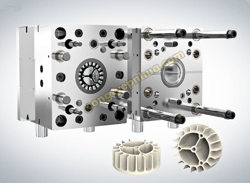 ứng dụng khuôn 3 tấm trong sản xuất