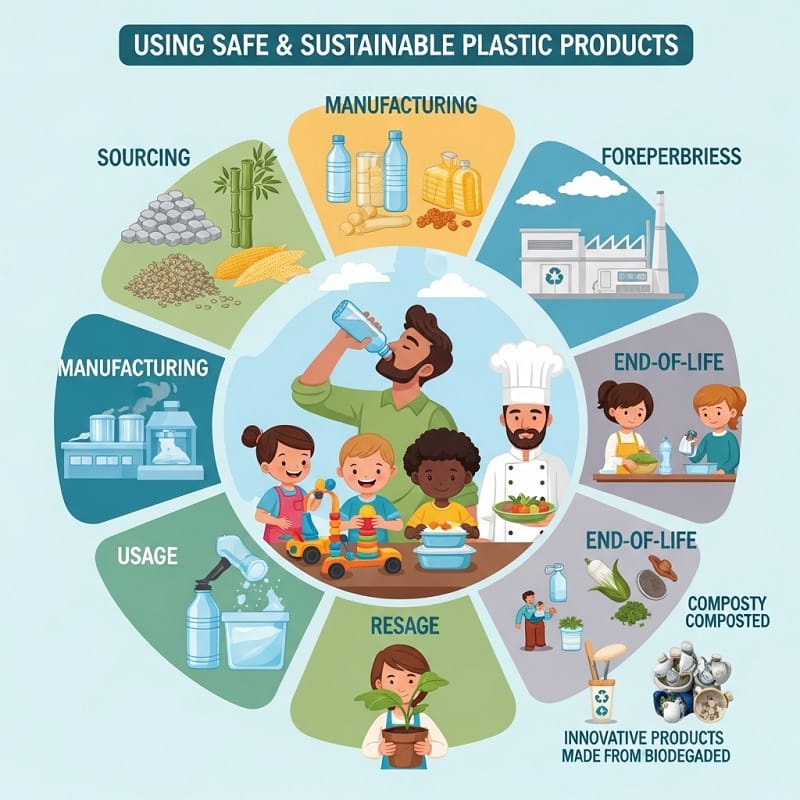 Sử Dụng Đồ Nhựa An Toàn & Bền Vững