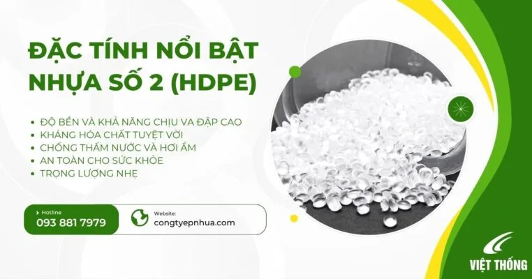 Nhựa Số 2 (HDPE)
