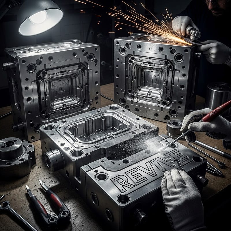 Hành Trình "Hồi Sinh" Khuôn Mẫu ép nhựa