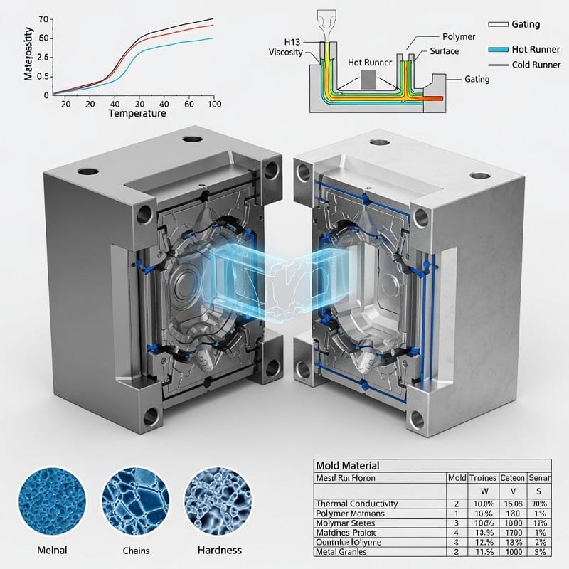 Tối ưu hóa thiết kế khuôn& Vật liệu